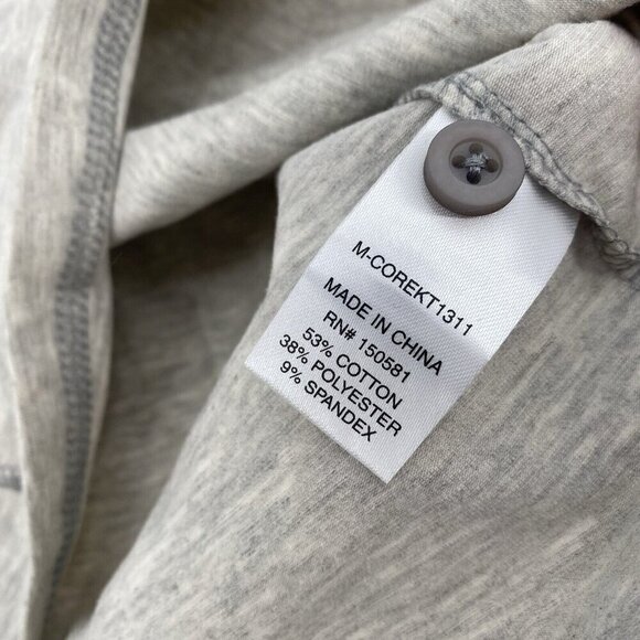 Flag & Anthem Madeflex Versatility Size Small Heather Gray Hooded Shirt NWT - Picture 8 of 9